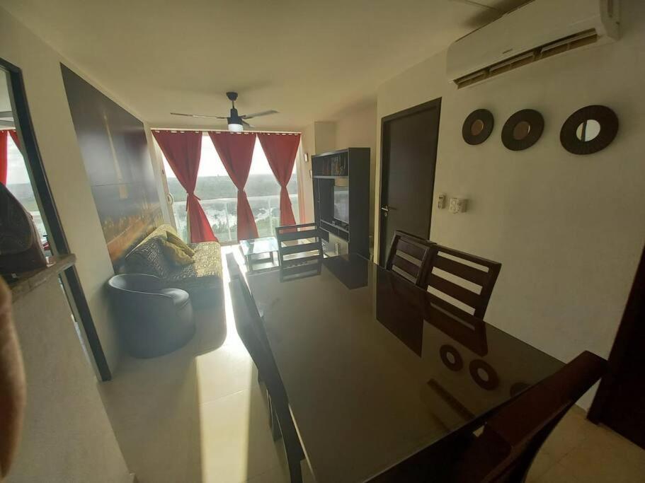 Hermoso Condo De 2 Habitaciones Frente Al Caribe Cancun Exterior photo